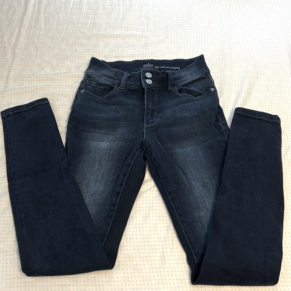 NY & Co high waisted jeans.